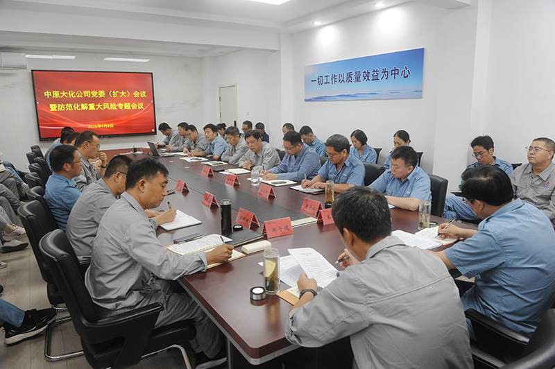 尊时凯龙Z6召开党委(扩大)会议暨防范化解重大风险专题会议 (1)
